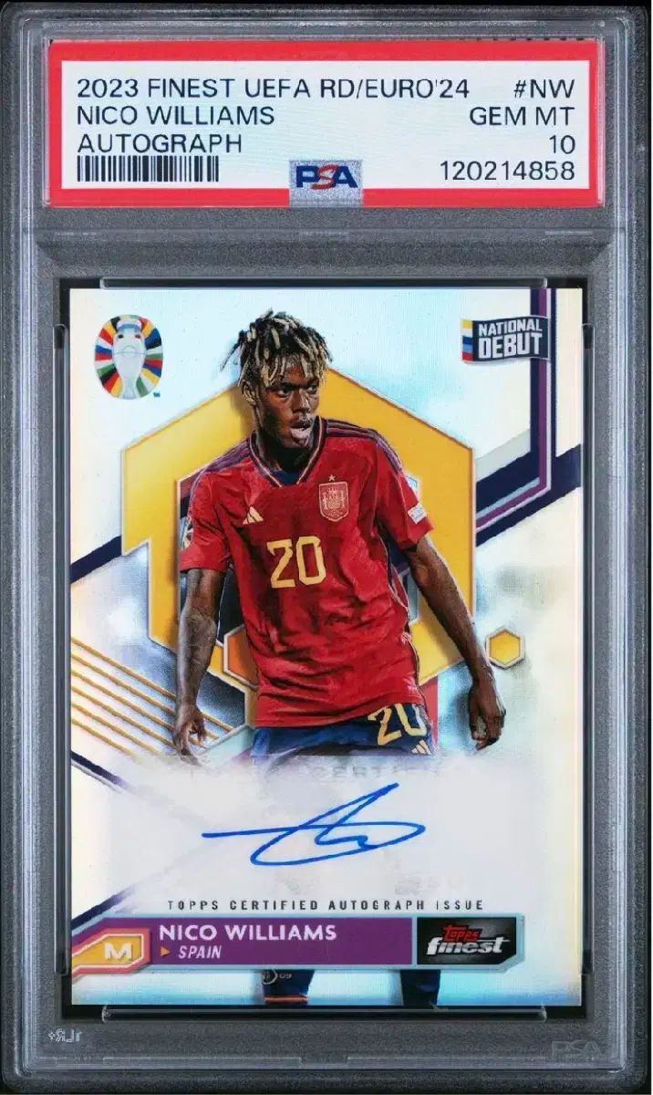 矢澤 にこ ウィリアムス オート psa10