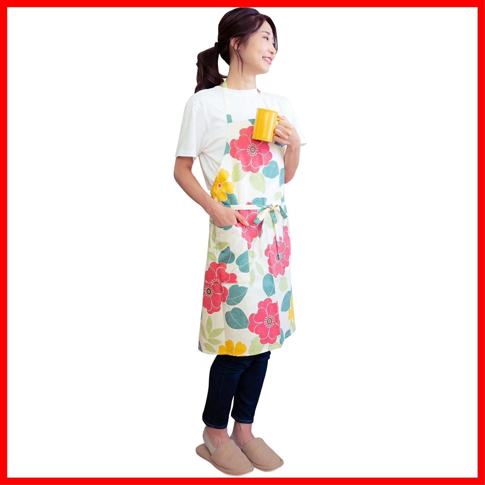 オシャレ かわいい カフェエプロン エプロン 敬老の日 オリジナル プレゼント ギフト KIMONOMACHI 贈り物 に最適