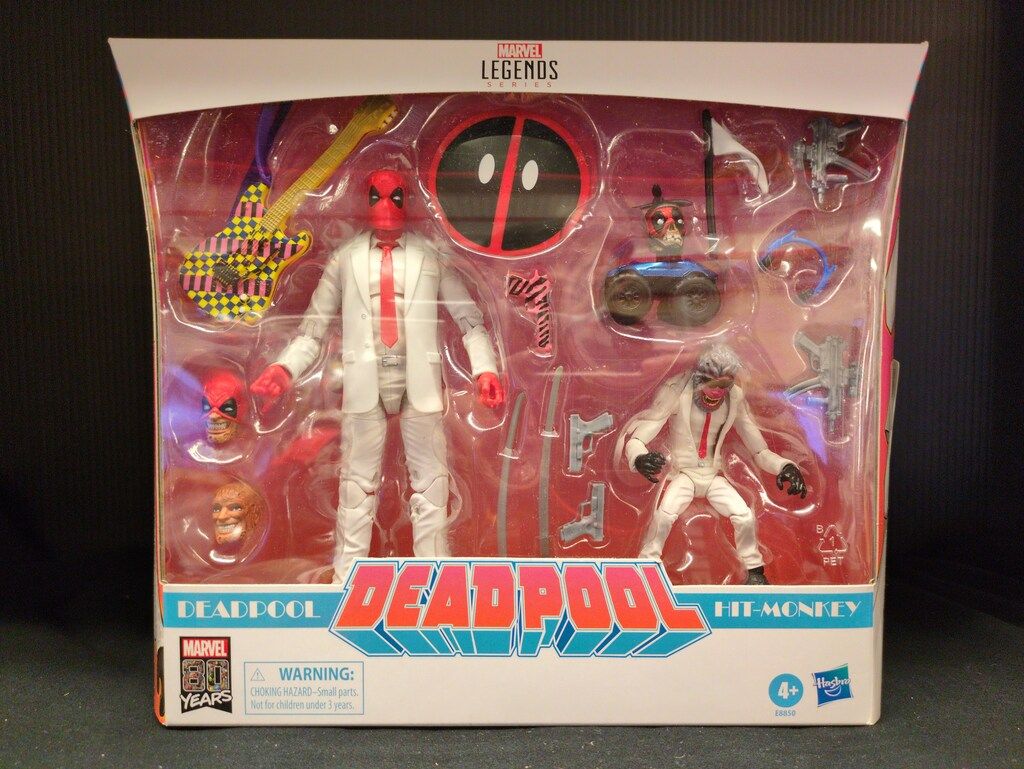 HASBRO MARVEL 80 YEARS DEADPOOL DEADPOOL HIT MONKEY 6インチ