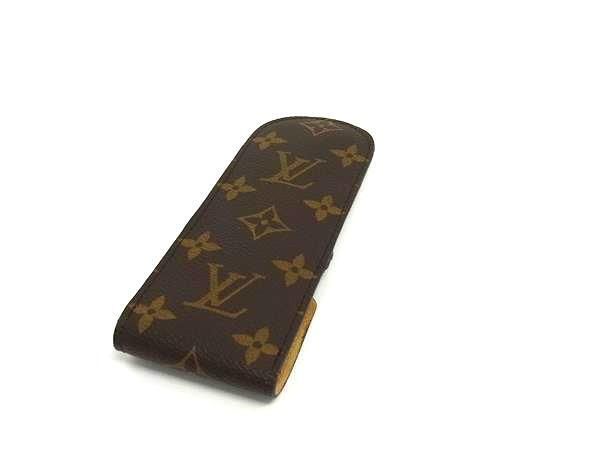 LOUIS VUITTON ルイヴィトン ペンケース エテュイ スティロ M62990 ブラウン モノグラムキャンバス レザー ユニセックス WWW_OPDRERGINERDOGAN_COM
