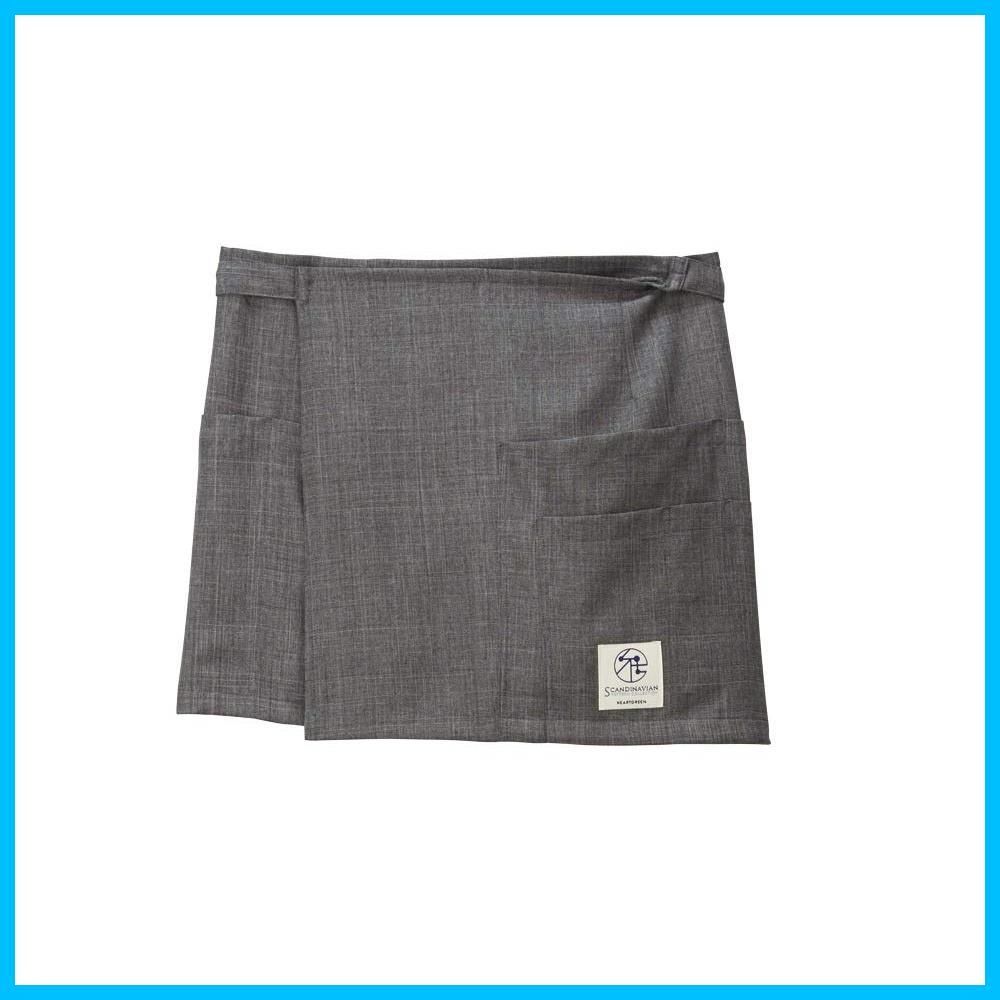 在庫 カーシーカシマ HAE 013 HEARTGREEN スカンジナビアン パターン 腰エプロン