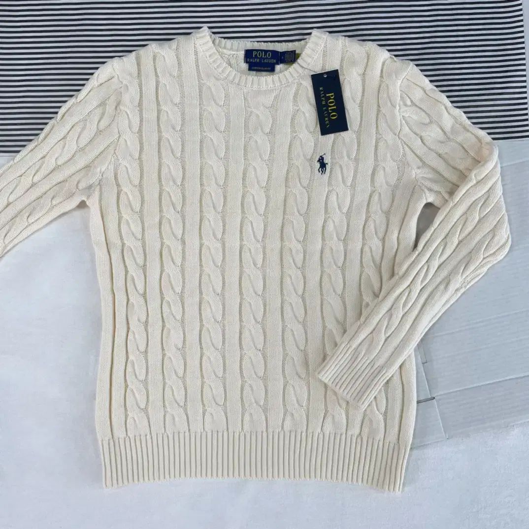 ポロ ラルフローレン セーター ベージュ ユニセックス クルーネック