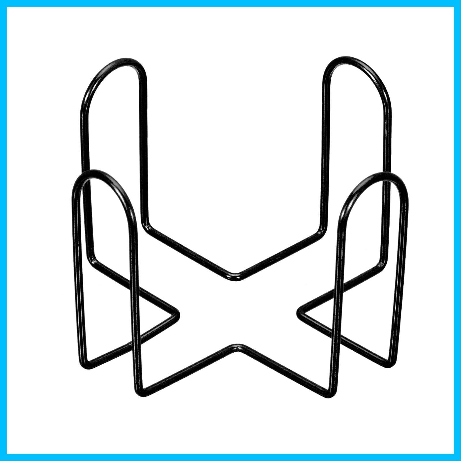 在庫 ラウンドとスクエアに対応 6コースター用 コースター収納ラック アイアン コースターホルダー メタル 55mm コースターラック ブラック uxcell 1個入り