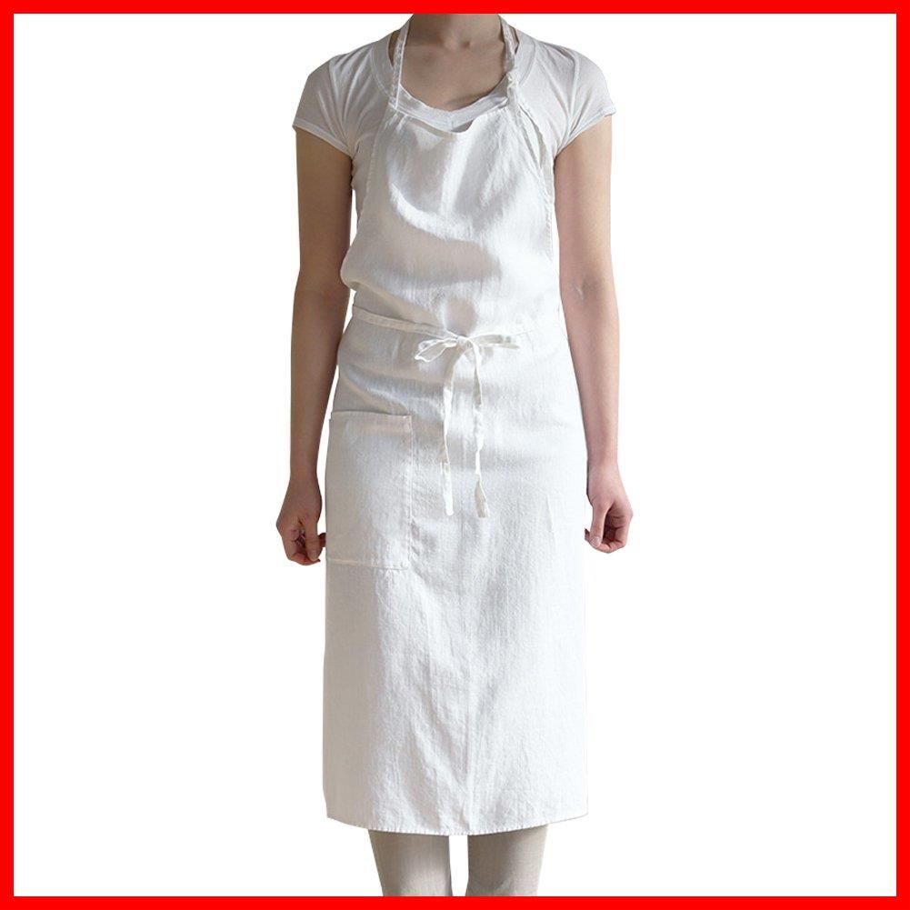 リネンフルエプロン マノン ブラン A297 リーノ エ リーナ Lino e Lina
