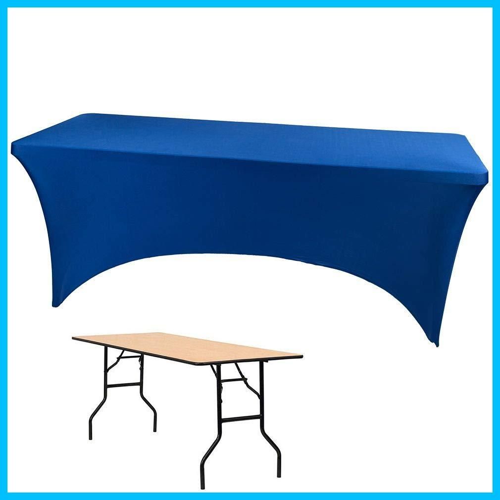 オシャレ 無地 食卓カバー ホテル パーティー テーブルカバー 宴会 北欧 柔らかい テーブルクロス 耐久性 ブルーM