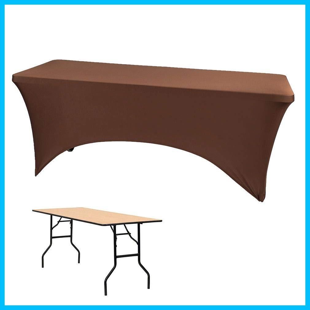 在庫 北欧 柔らかい 宴会 パーティー ホテル 耐久性 無地 オシャレ 食卓カバー ブラウンM テーブルカバー テーブルクロス