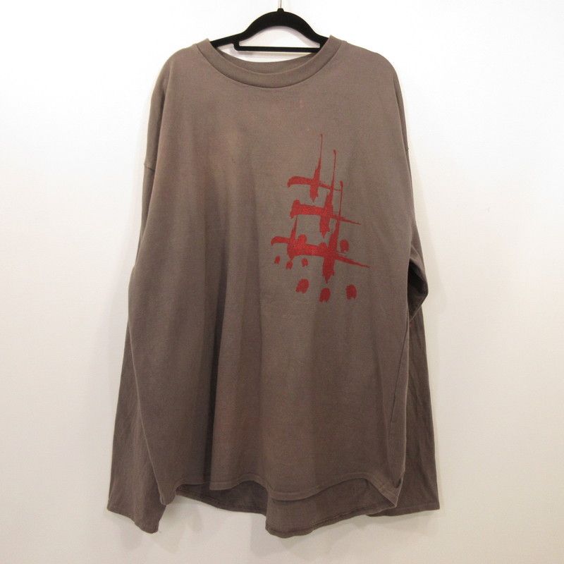 姫路東店 CVTVLIST カタリスト 長袖Tシャツ STREET ARTIST SPRAY 2101090303 チャコールグレー サイズ 1 108