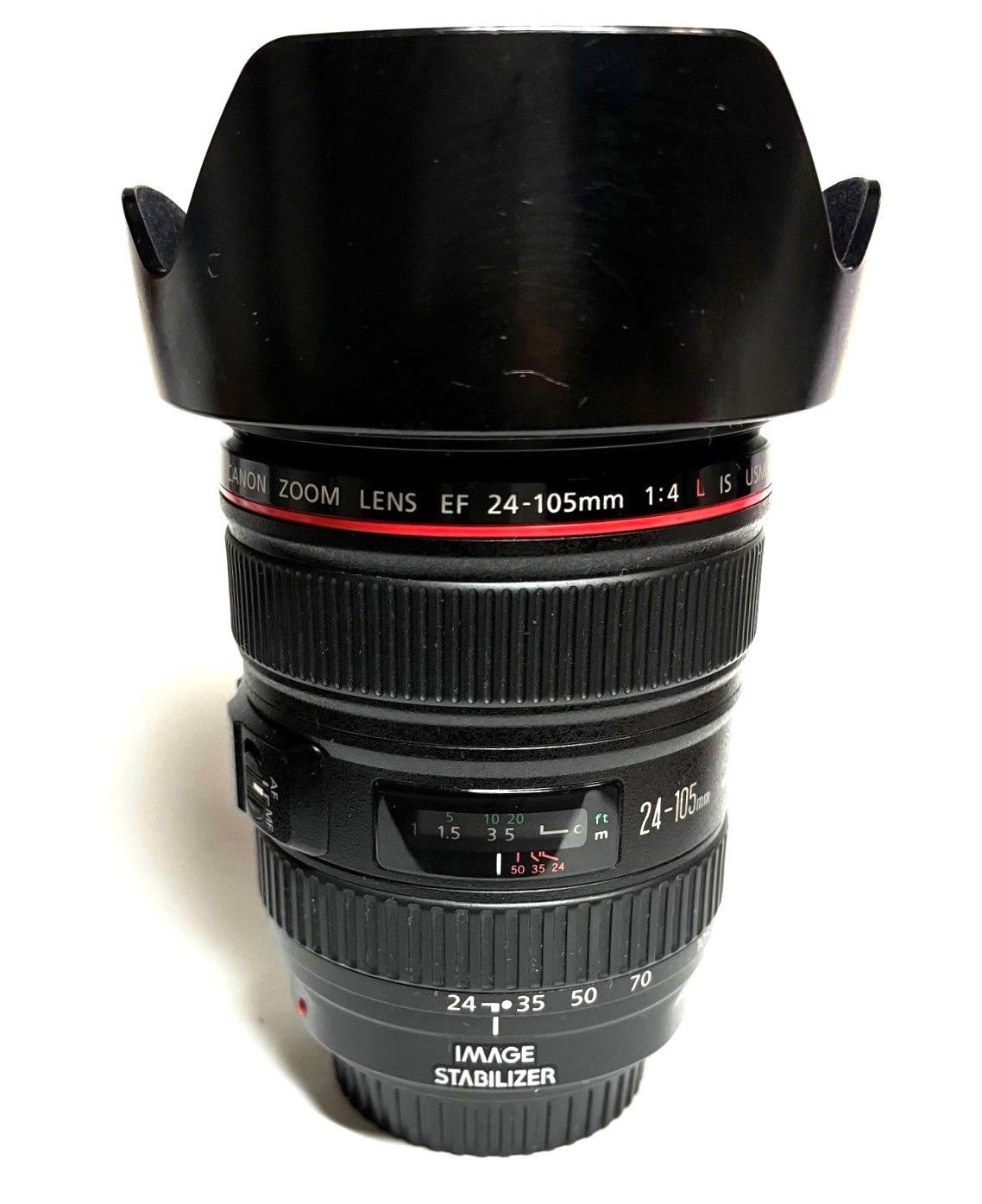 キヤノン EF24-105mm F4 L IS USM マクロ Zoom Lens JUNK 外観光学 修理あるいは部品取りなどで再生 活用推奨 ref 4131