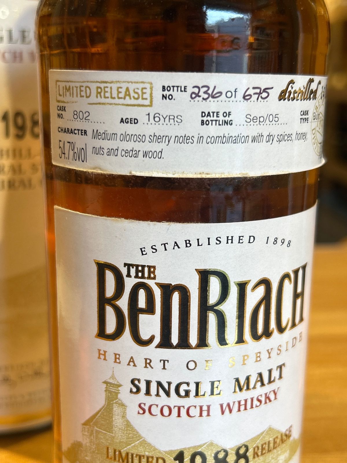 ベンリアック 1988 16年 シングルモルト ウイスキー - メルカリ