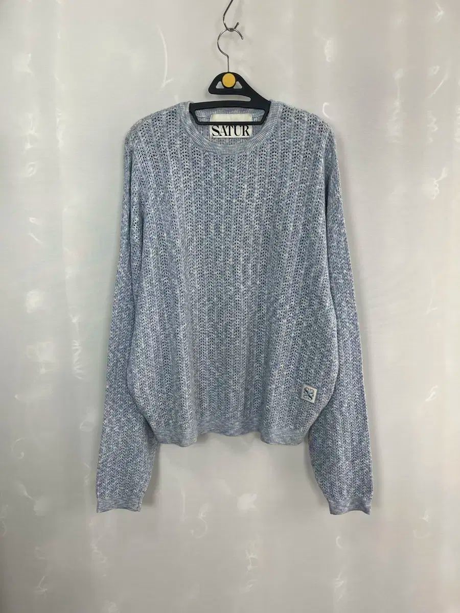 0059 Satur 新セーター ニット 長袖 mサイズ