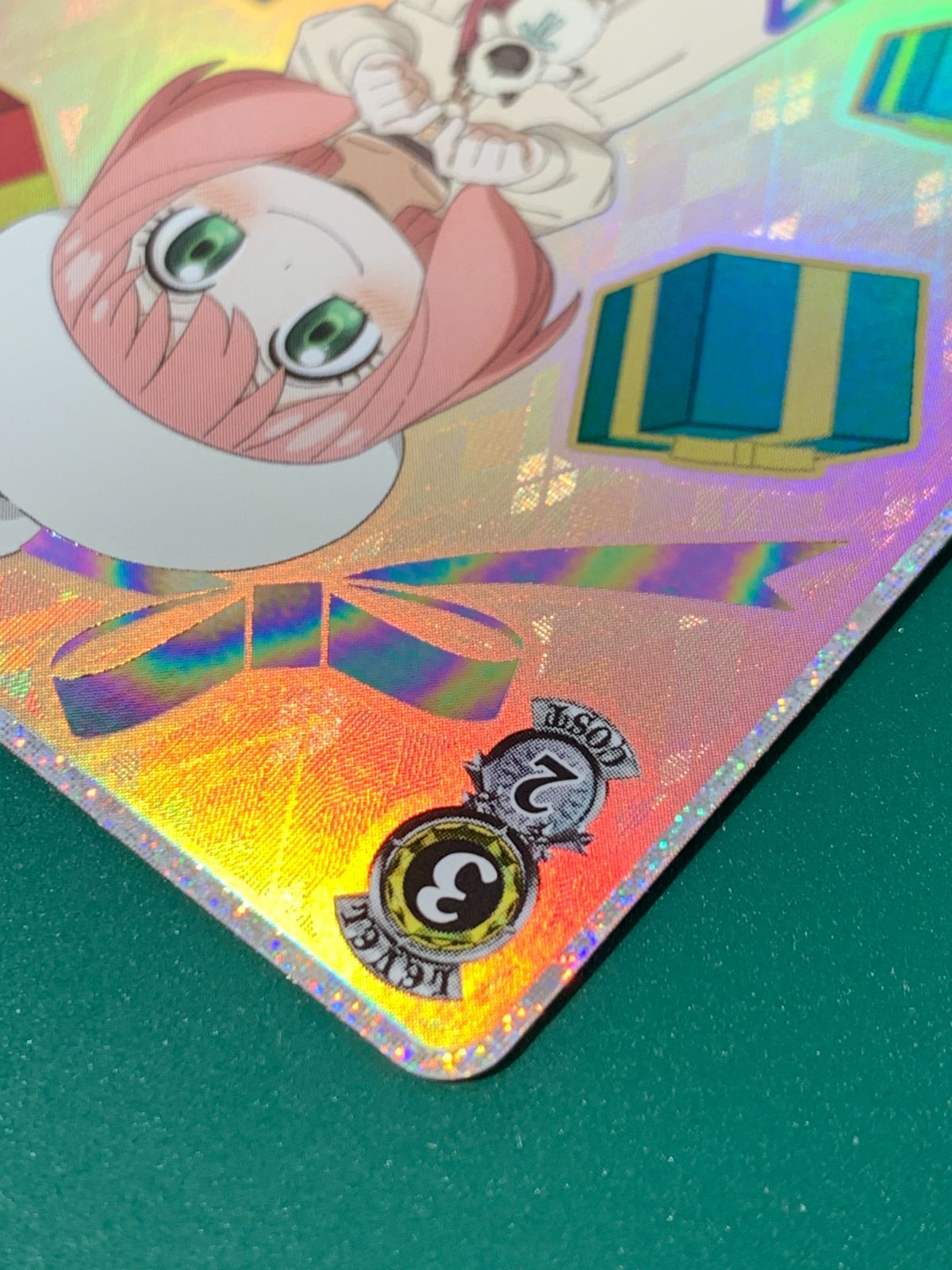  紫波54 9 1108 傷有り ヴァイスシュヴァルツ おそろいのキーホルダー アーニャ SPY S 106 003 SEC ヴァイスシュヴァルツ トレーディングカード