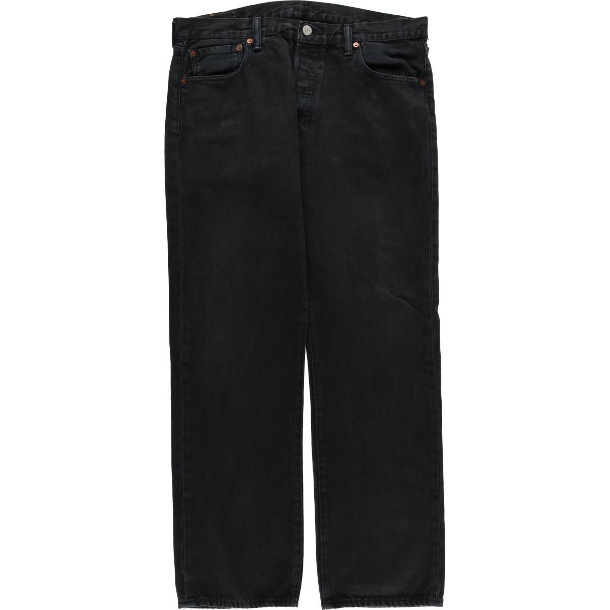 古着 リーバイス Levi s 501 ブラックデニム ストレートデニムパンツ メンズw35相当 eaa595415