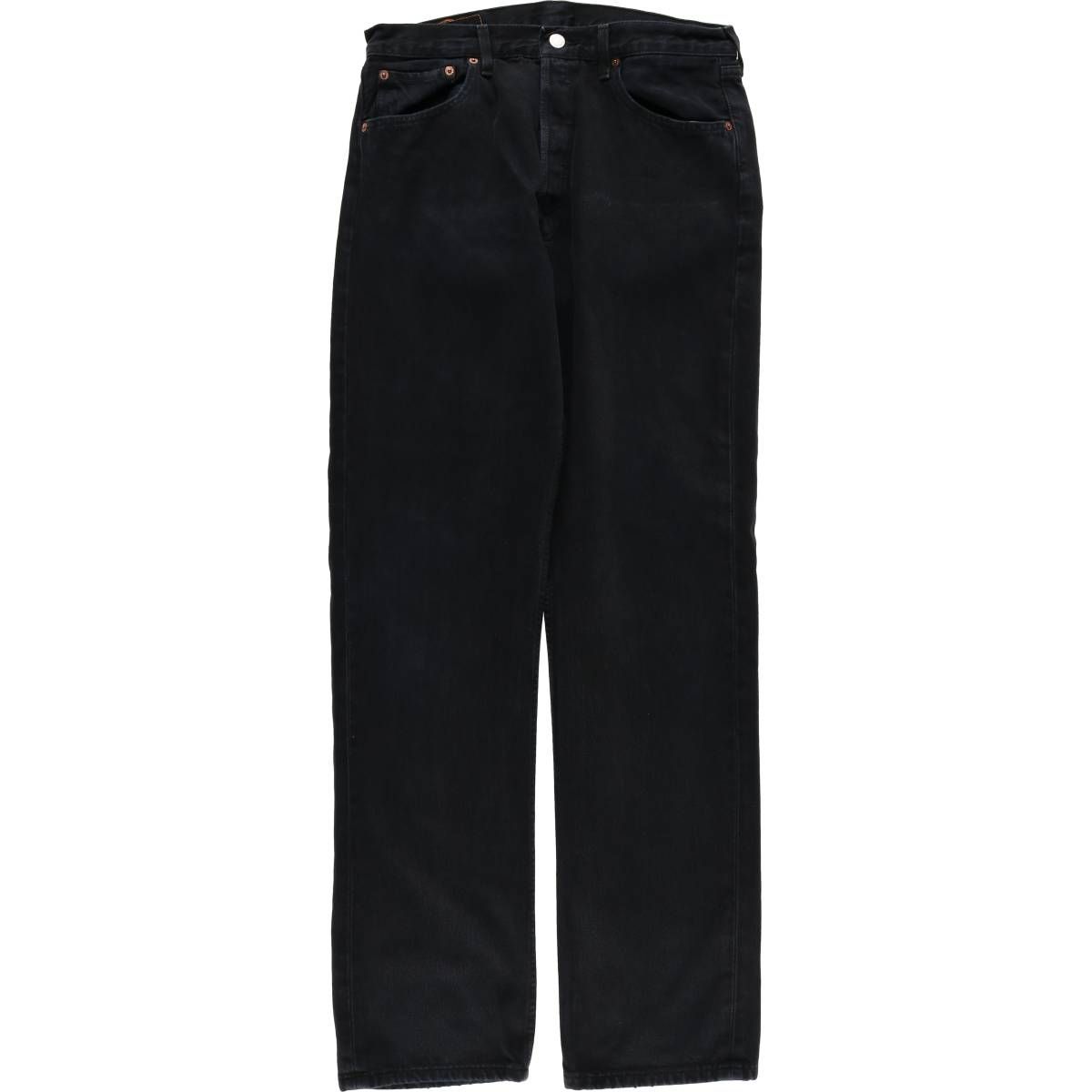 古着 90年代 リーバイス Levi s 501-0165 ブラックデニム ストレートデニムパンツ メンズw31相当 ヴィンテージ evb030431