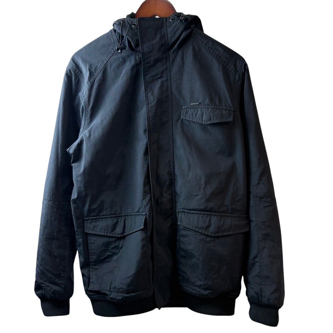 Carhartt ブラックナイロンジャケット L Carhartt カーハート ナイロン アクティブジャケット ブラック L