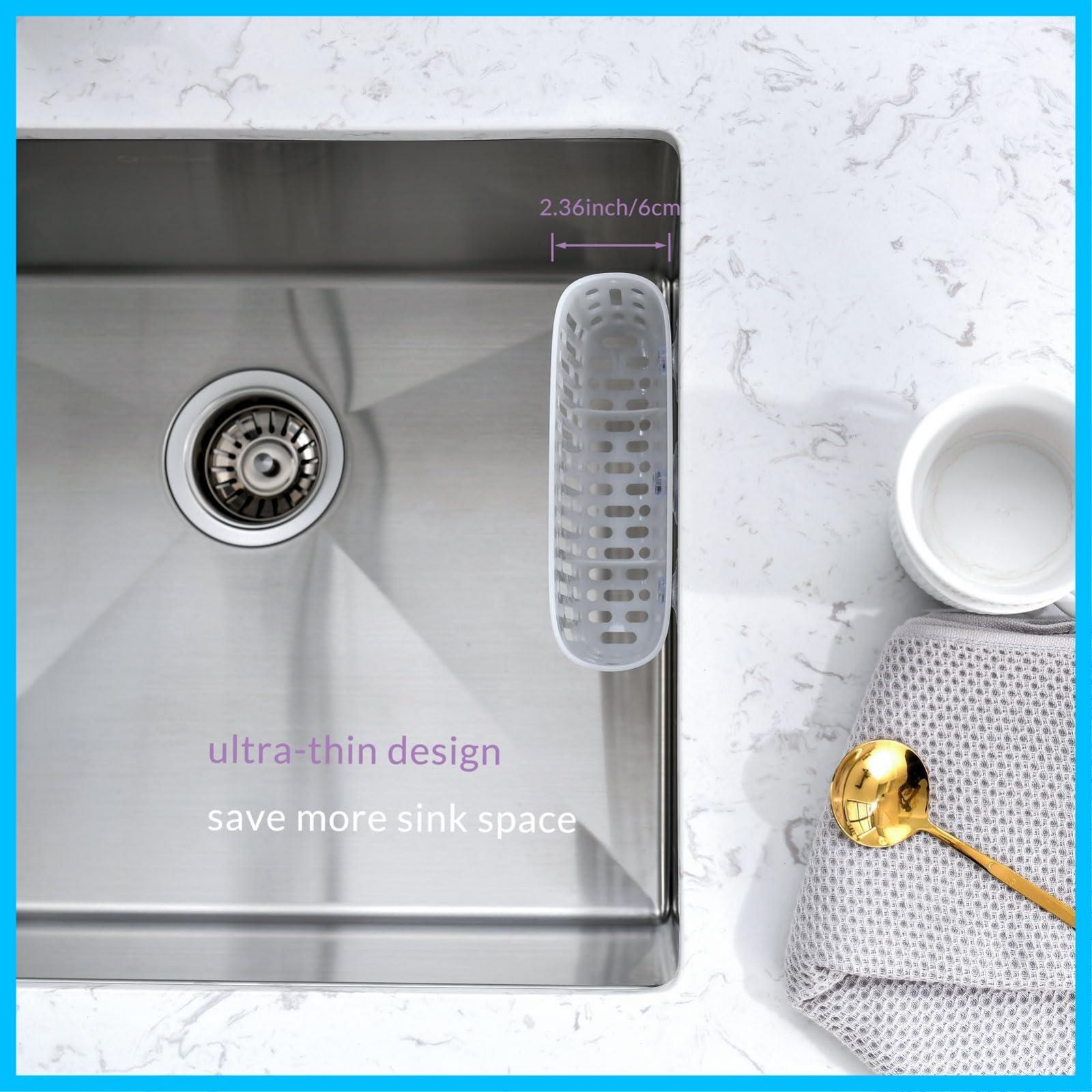 スポンジ置き 半透明ホワイト