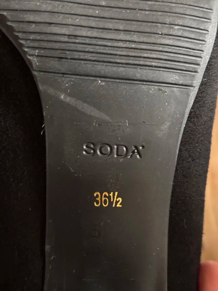  SODA ストレッチ ソックス アンクルブーツ ヒール5 cm その他 ブーツ