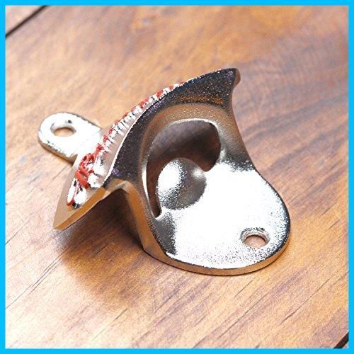 レトロ 居酒屋 Budweiser バドワイザー BAR ボトルオープナー メタルウォールマウント アメリカ雑貨 壁面 栓抜き WWW_OPDRERGINERDOGAN_COM