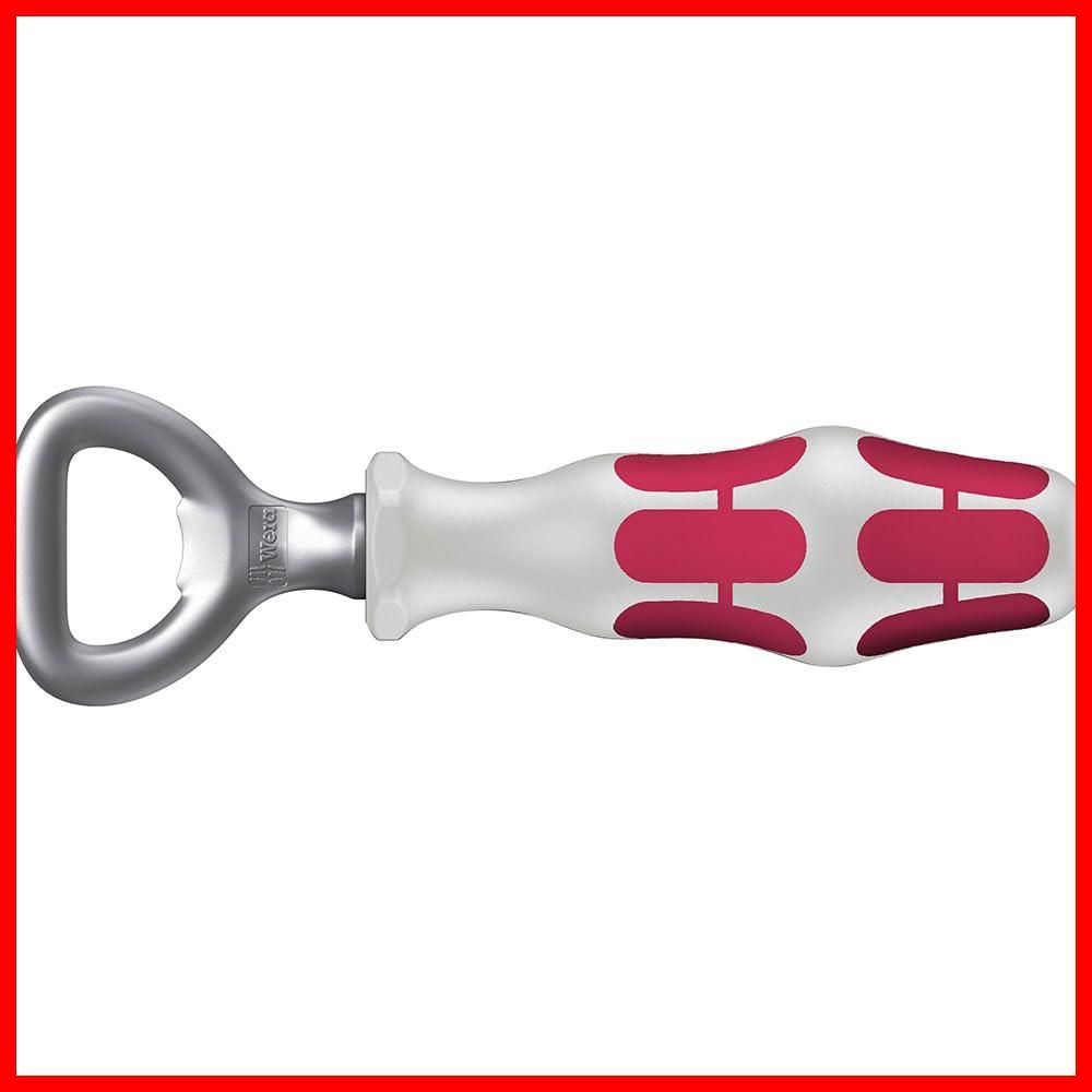 新着商品 ヴェラ 日本 WERA 栓抜き ホワイト レッド ボトルオープナー Kraftform handle bottle opener White Red 05130005001 4013288228024