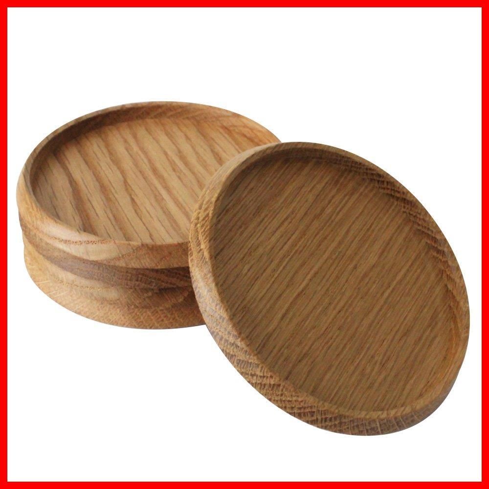 在庫 オーク 5枚セットBOX付 φ88 コースター ミュゼオ MUSEO