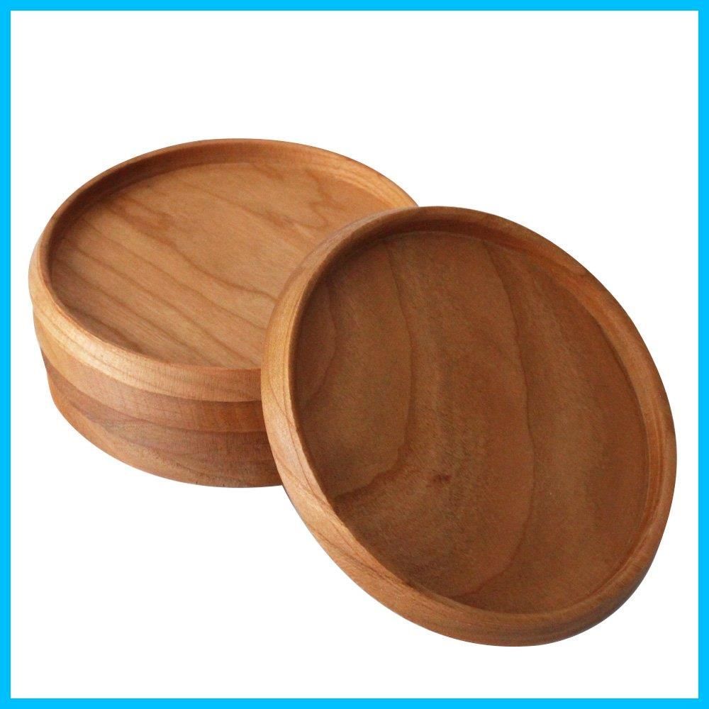 数量 φ88 コースター 5枚セットBOX付 ミュゼオ チェリー MUSEO