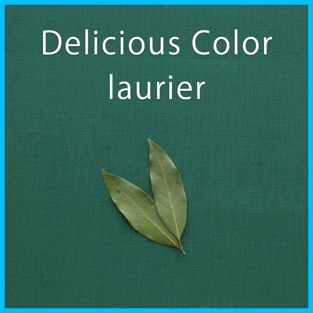 撥水加工 洗濯機で洗える 無地 長方形 撥水 4人用 130×200cm 400200-0001-63 深緑 ローリエ デリシャス テーブルクロス ブルーミング中西