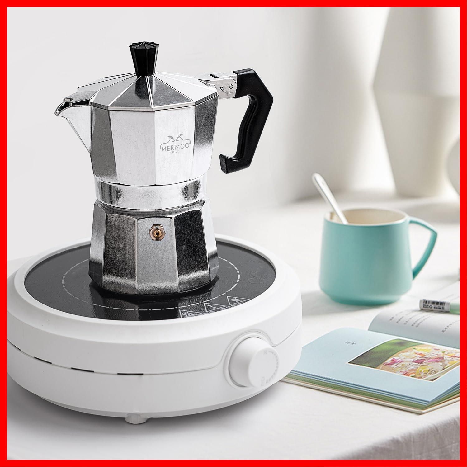 3Cup 直火エスプレッソメーカー 150ml モカポット メルムー イーラン アルミ コーヒーメーカー YILAN アウトドア コーヒー MERMOO エスプレッソマシン WWW_OPDRERGINERDOGAN_COM