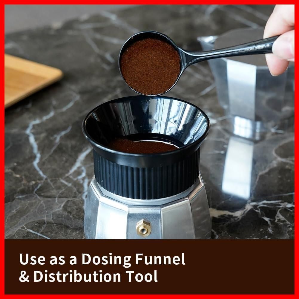 新着商品 watchget モカポット ドージングファンネル 60mmドージングフリング 直火式エスプレッソメーカー ブリッカインダクション4カップ用 ブラック WWW_OPDRERGINERDOGAN_COM