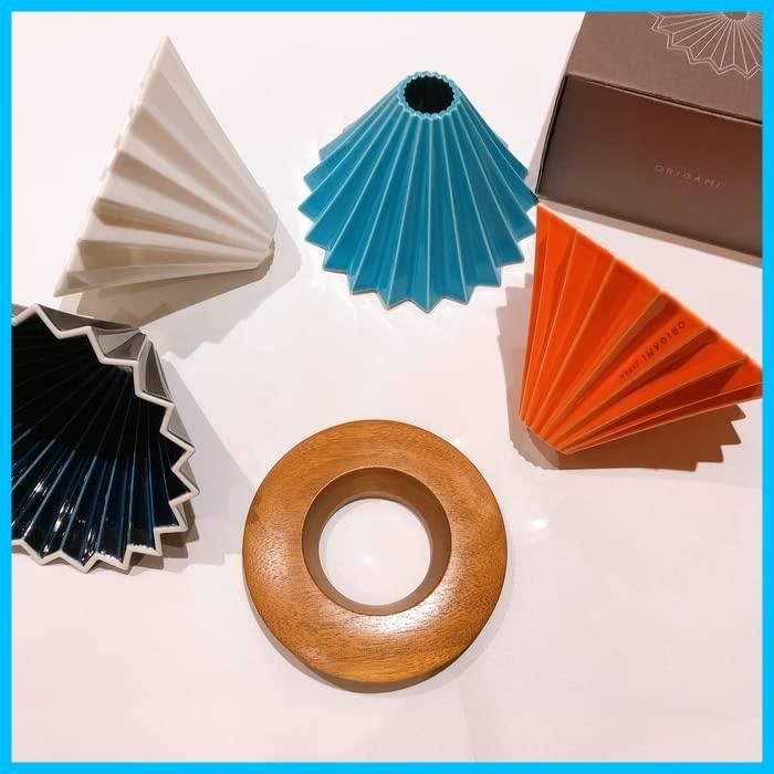 ドリッパーホルダー S M兼用 木製 Wooden ORIGAMI Dripperh er