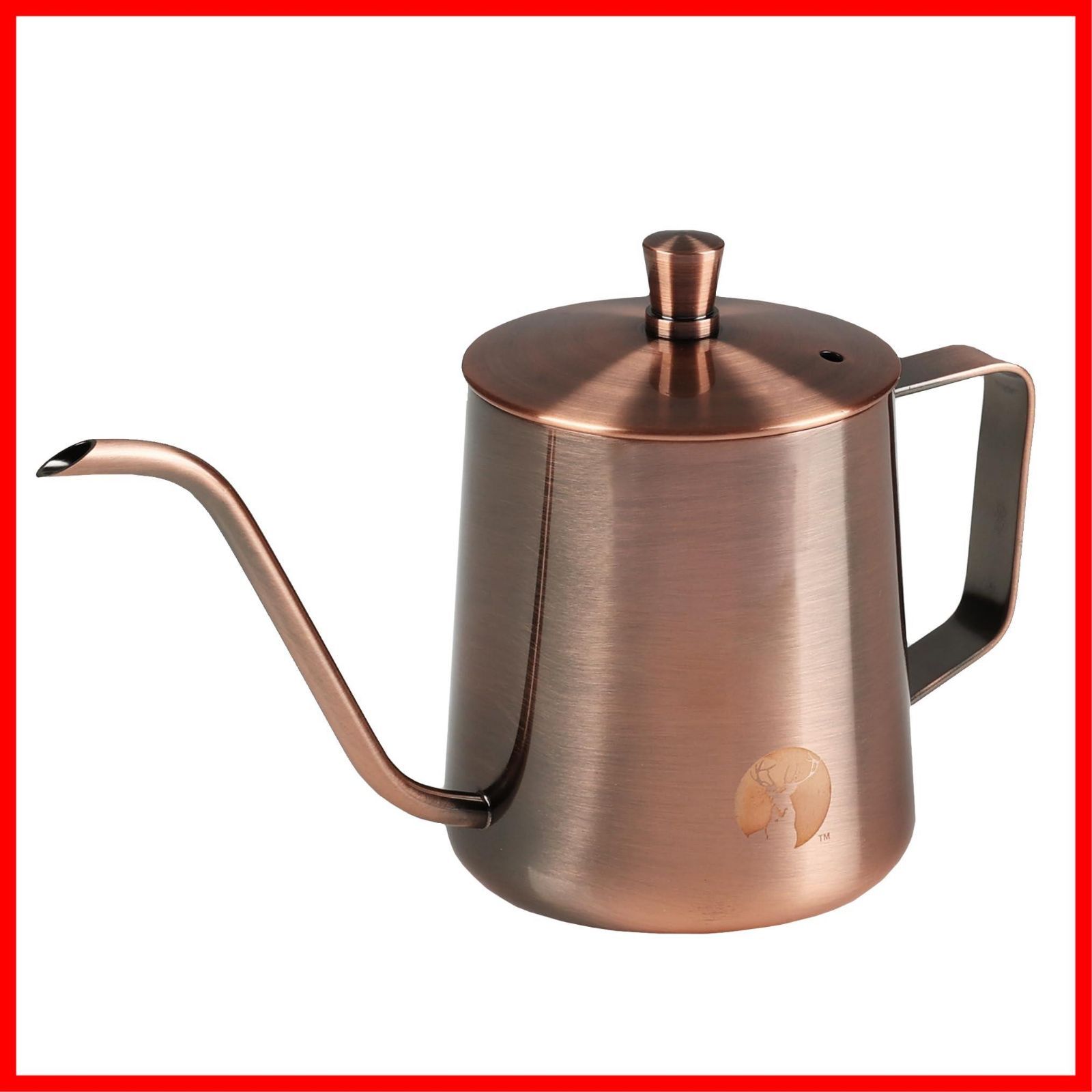 新着商品 ドリップケットル コーヒーポット 満水容量380 640 780ml 珈琲 コーヒー シルバー ブロンズ ブラック STAG キャプテンスタッグ CAPTAIN