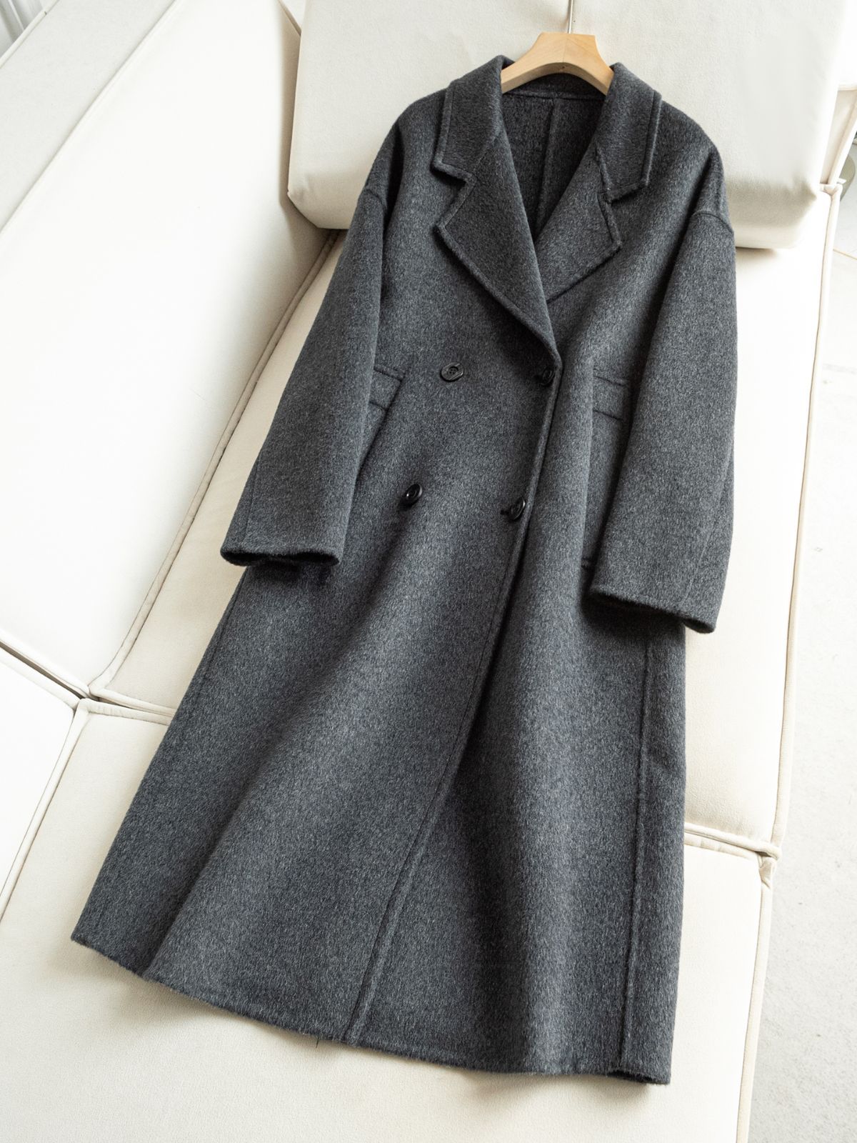 お洒落冬レディースウールコートロングコート暖かコート