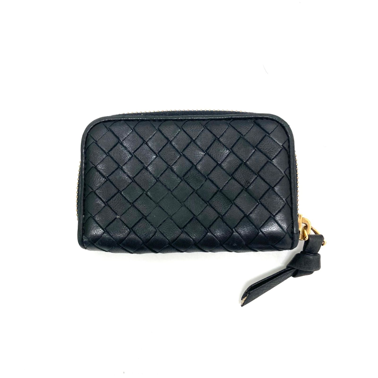 BOTTEGA VENETA ボッテガヴェネタ イントレチャート コインケース ブラック