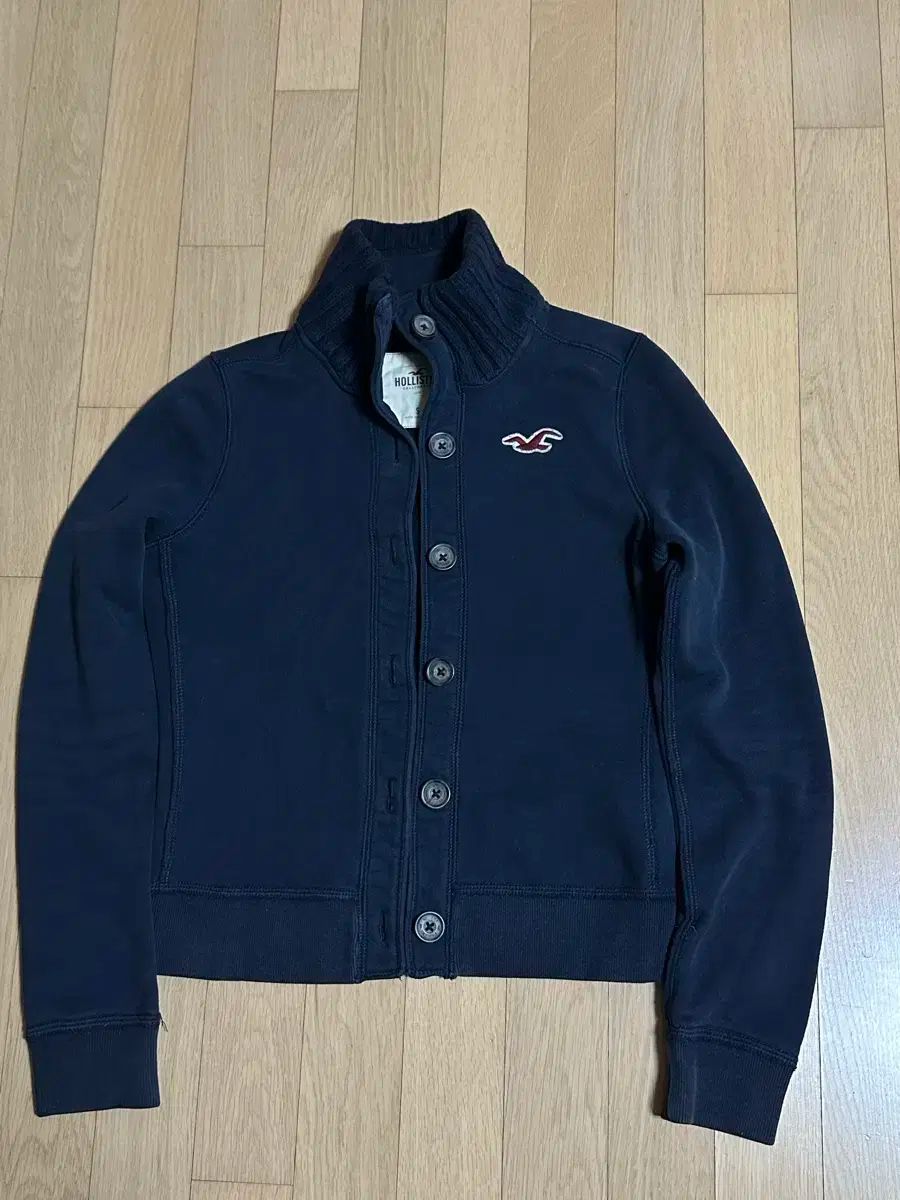 ホリスター 起毛 カーディガン スリムフィット