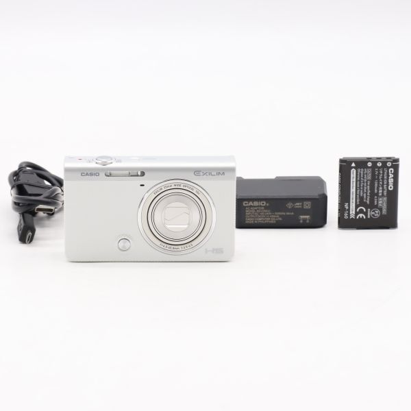 CASIO デジタルカメラ EXILIM EX-ZR60WE 自分撮りチルト液晶 オートトランスファー機能搭載 EXZR60 ホワイト