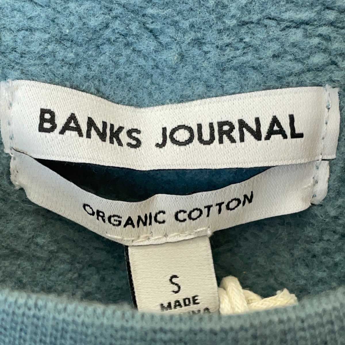 未使用】BANKS バンクス HEART RINGS FLEECE トレーナー ロゴ プリント