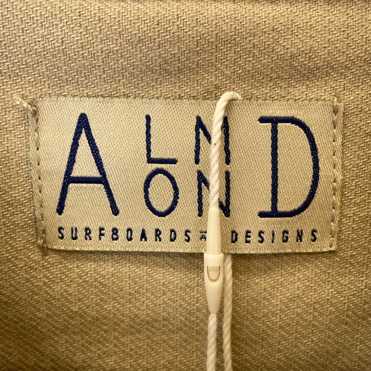 【未使用】Almond Surfboards & Design アーモンド サーフボード デザイン COUDUROY COACH コーデュロイ コーチ ジャケット L キャメル OZ0008 ユニセックス 未使用】Almond Surfboards & Design アーモンド サーフボード