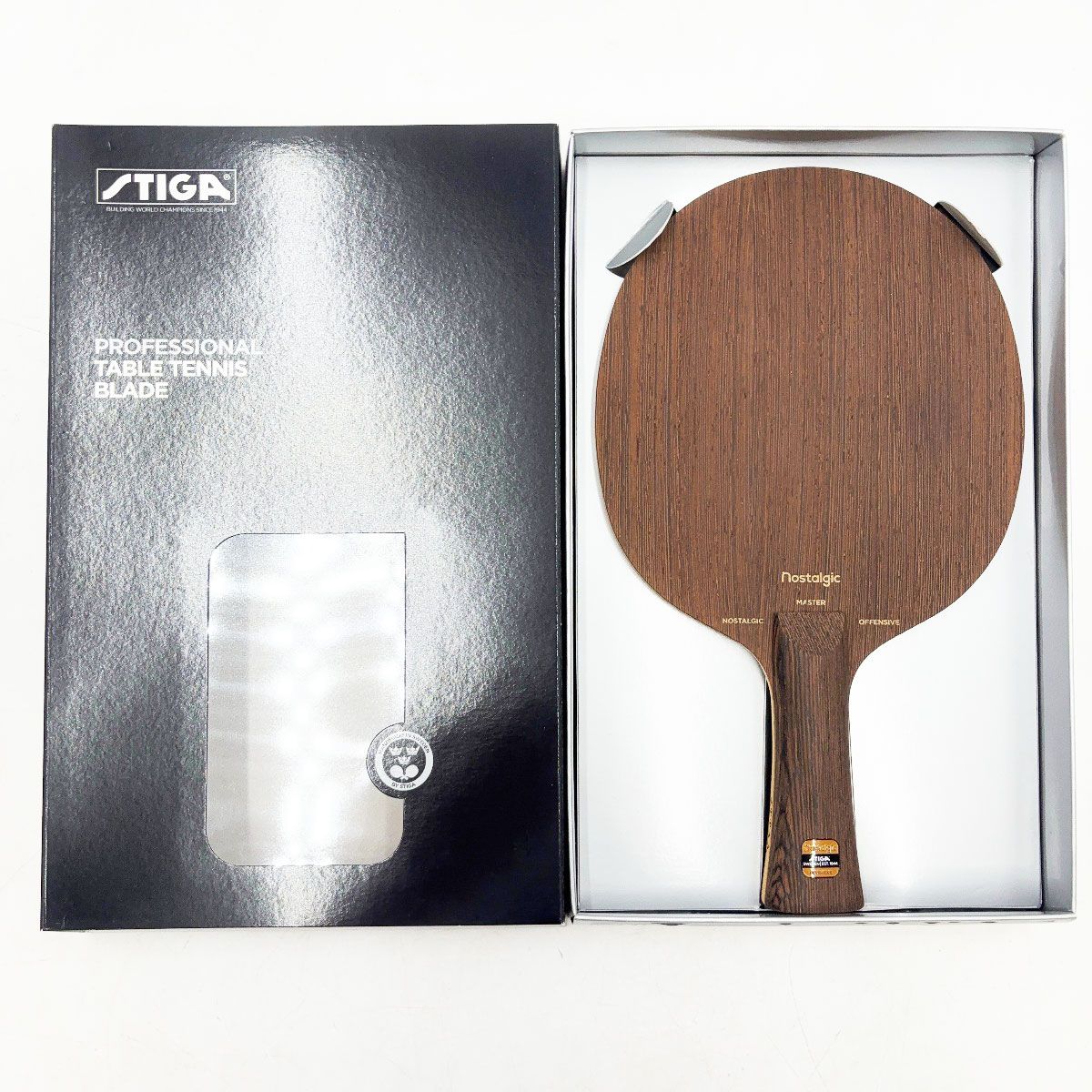 スティガ ノスタルジック オフェンシブ FLA 1037-35 STIGA シェークハンド 卓球ラケット