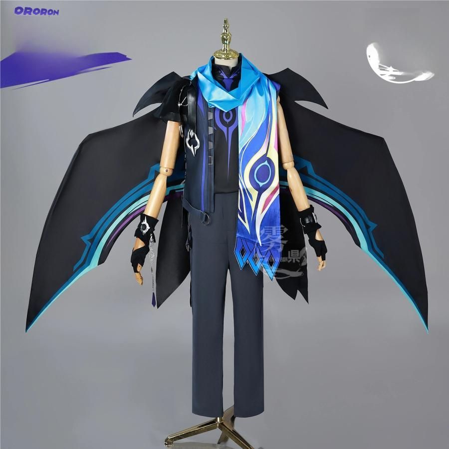 霧都アニメ 原神 深黯の謎煙 オロン COS衣装 ゲームアニメ 二次元コスプレ 衣装 職人製作