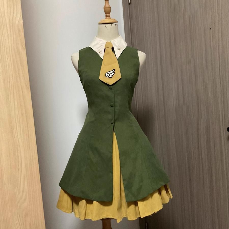 カードキャプターさくら 木之本桜 私服JKコスプレ衣装 フルセット 職人製作