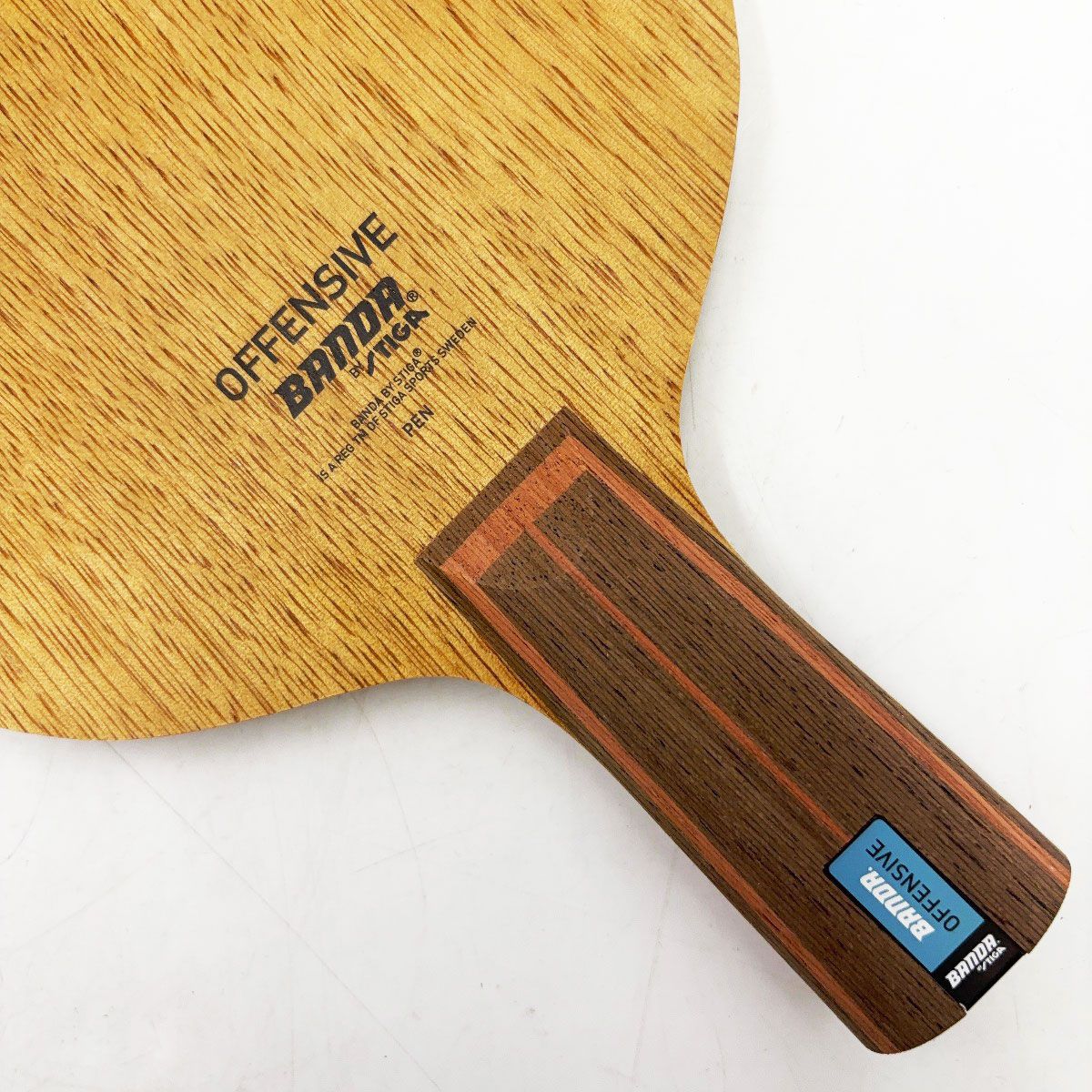 【未使用】スティガ バンダ オフェンシブ PEN GA302665 STIGA BANDA 中国式ペン 卓球ラケット