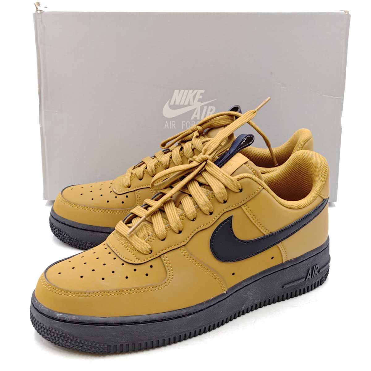 ナイキ AIR FORCE 1 LOW エアフォース 1 ロー Wheat Black BQ4326-700 
