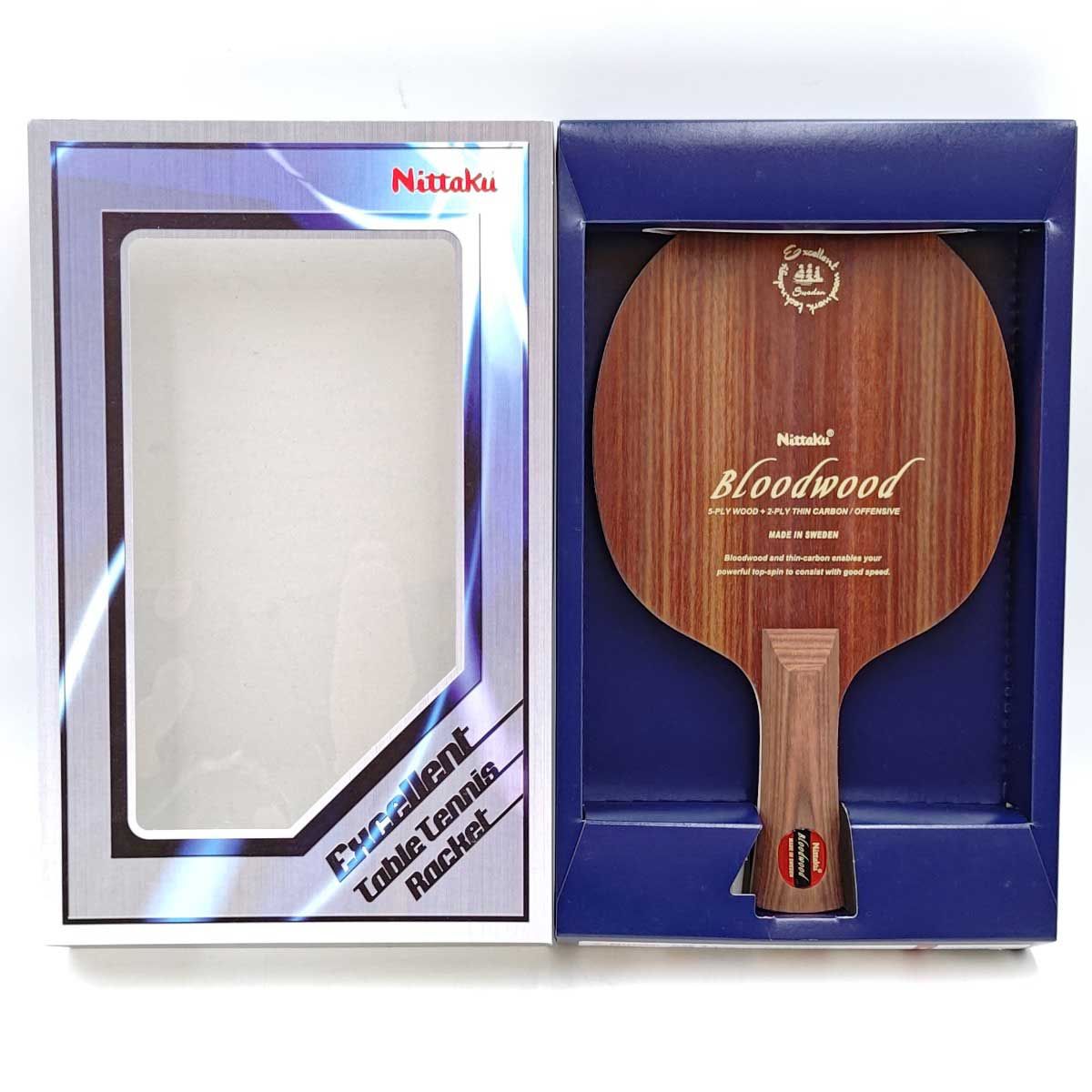 ニッタク NC0425 シェイクラケット BLOODWOOD FL ブラッドウッド 卓球ラケット Nittaku