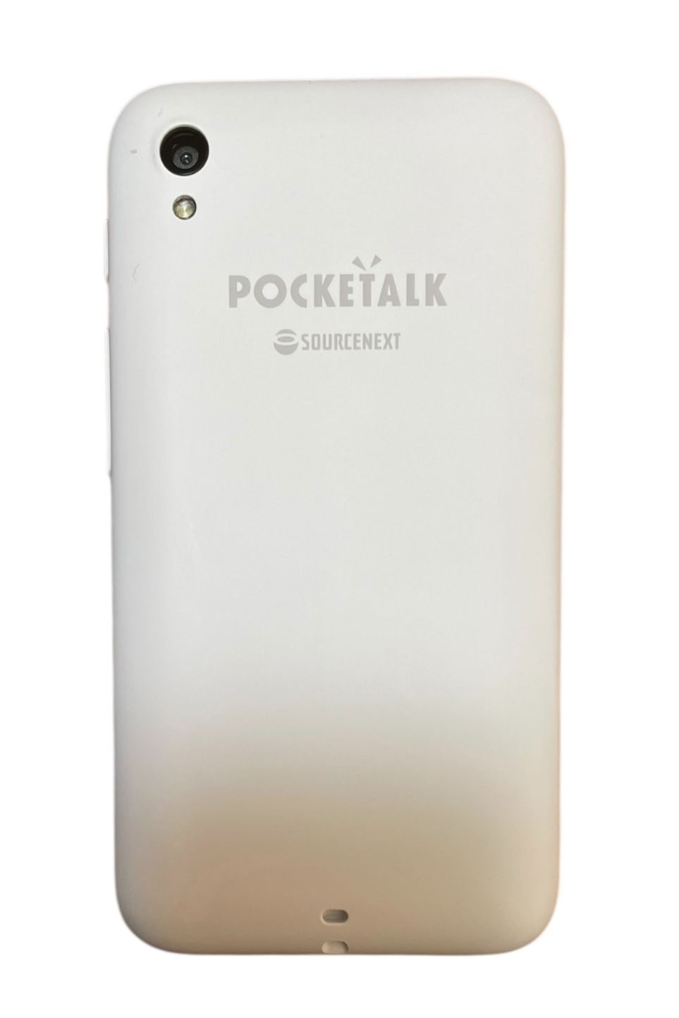 管理番号3101 AI翻訳機 POCKETALK ポケトーク S Plus 1.85倍大型画面 グローバル通信2年付70言語以上対応 ホワイト PTSPGW