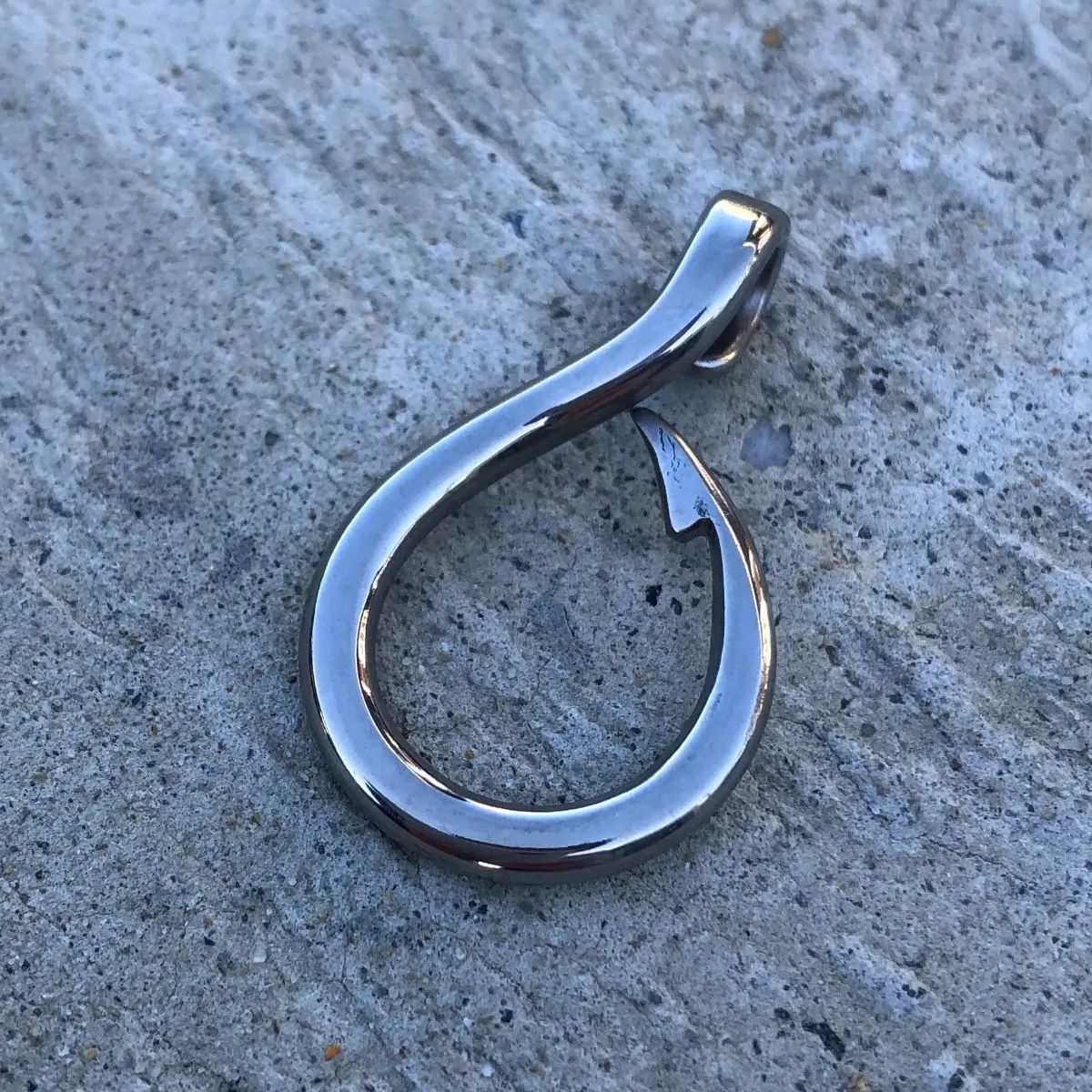 titanium pendants top fisherman 純チタン製ペンダントトップ グラスホルダー