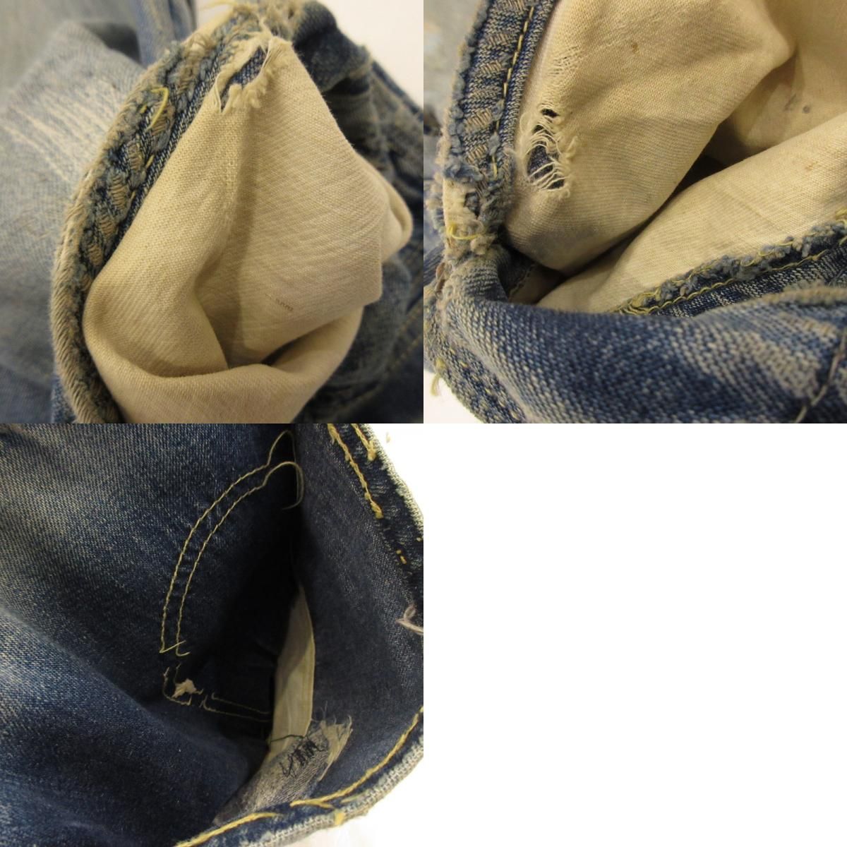 姫路東店】 中古 Lee | リー パンツ JELT DENIM 60S-70S 42TALON 赤