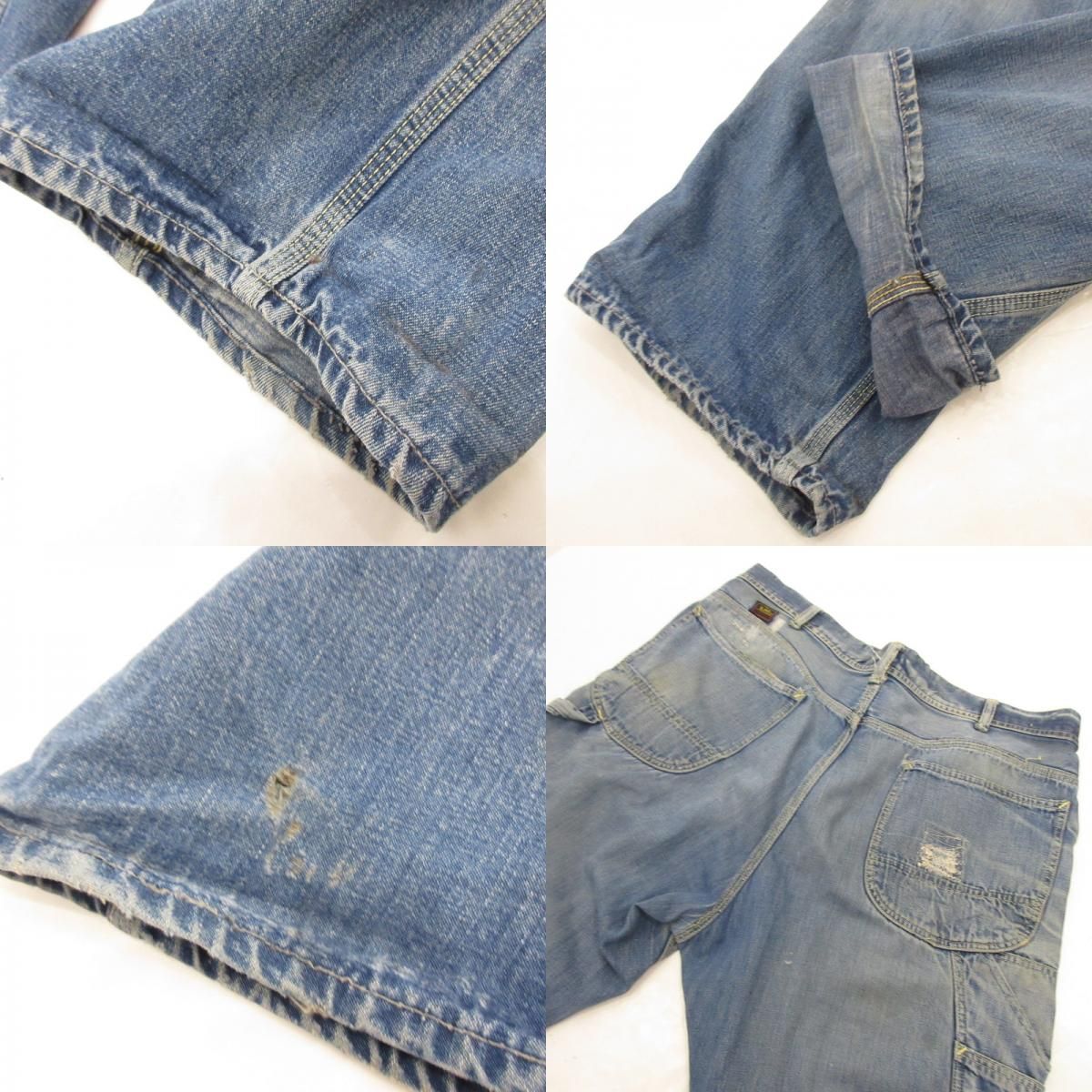 姫路東店】 中古 Lee | リー パンツ JELT DENIM 60S-70S 42TALON 赤