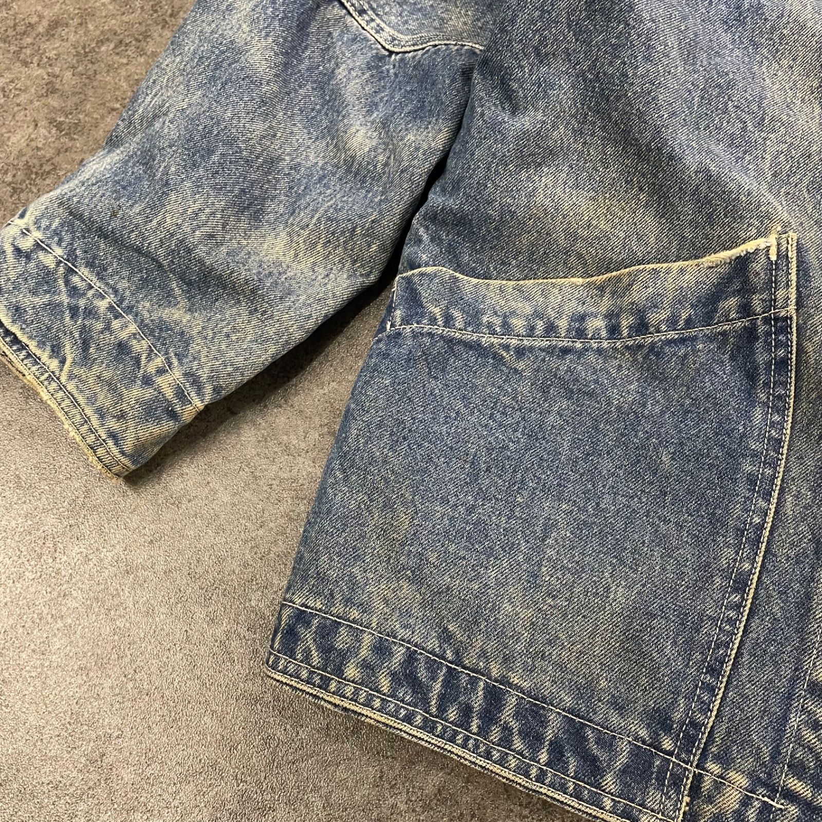 80s 90s Vintage Plantation ISSEY MIYAKE Denim Jacket