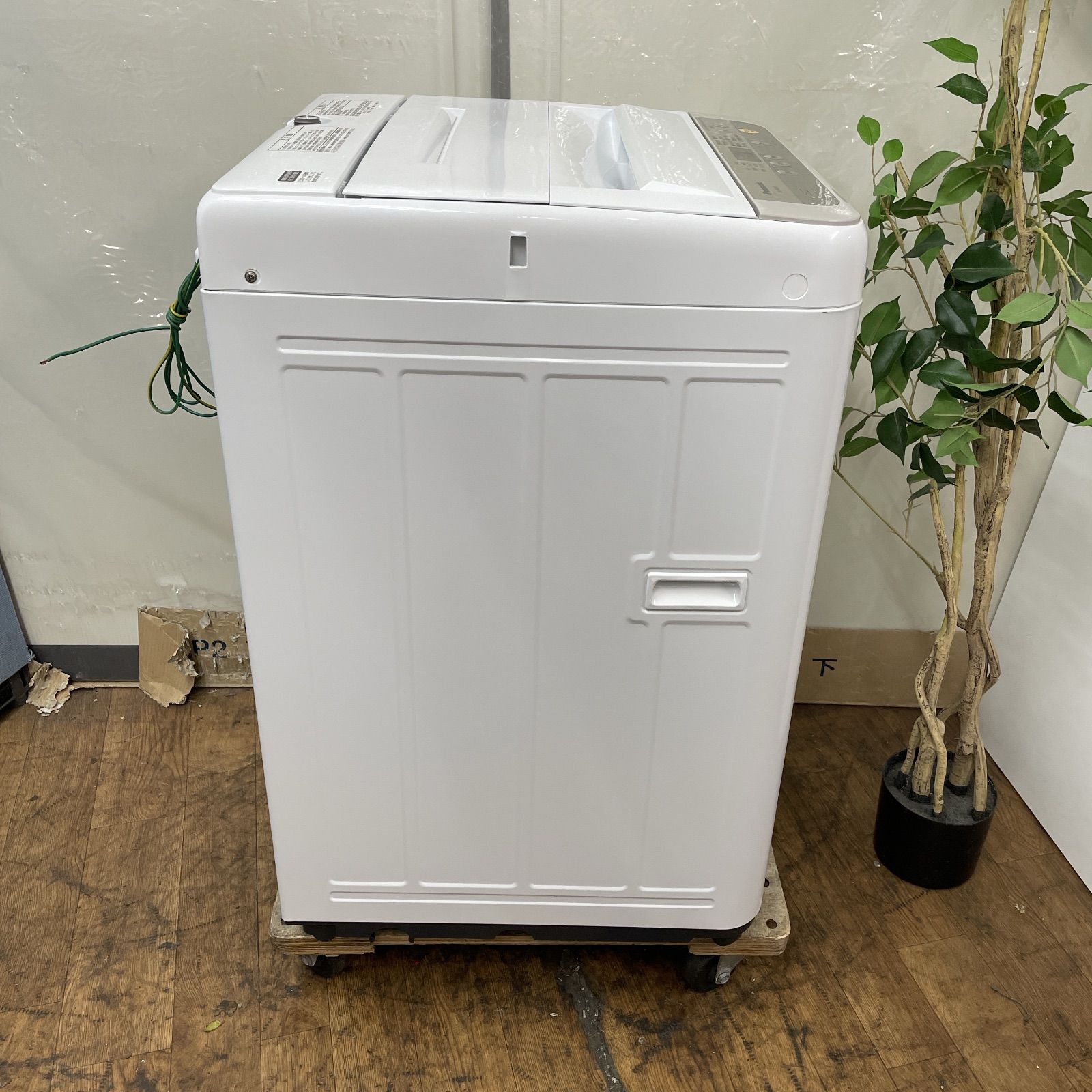  R 502 ☀️ 名古屋市近郊配送設置無料 Panasonic 洗濯機 洗濯5 0㎏ 19年製 NA F 50 B 12 クリーニング済 縦型洗濯機本体 縦型洗濯機