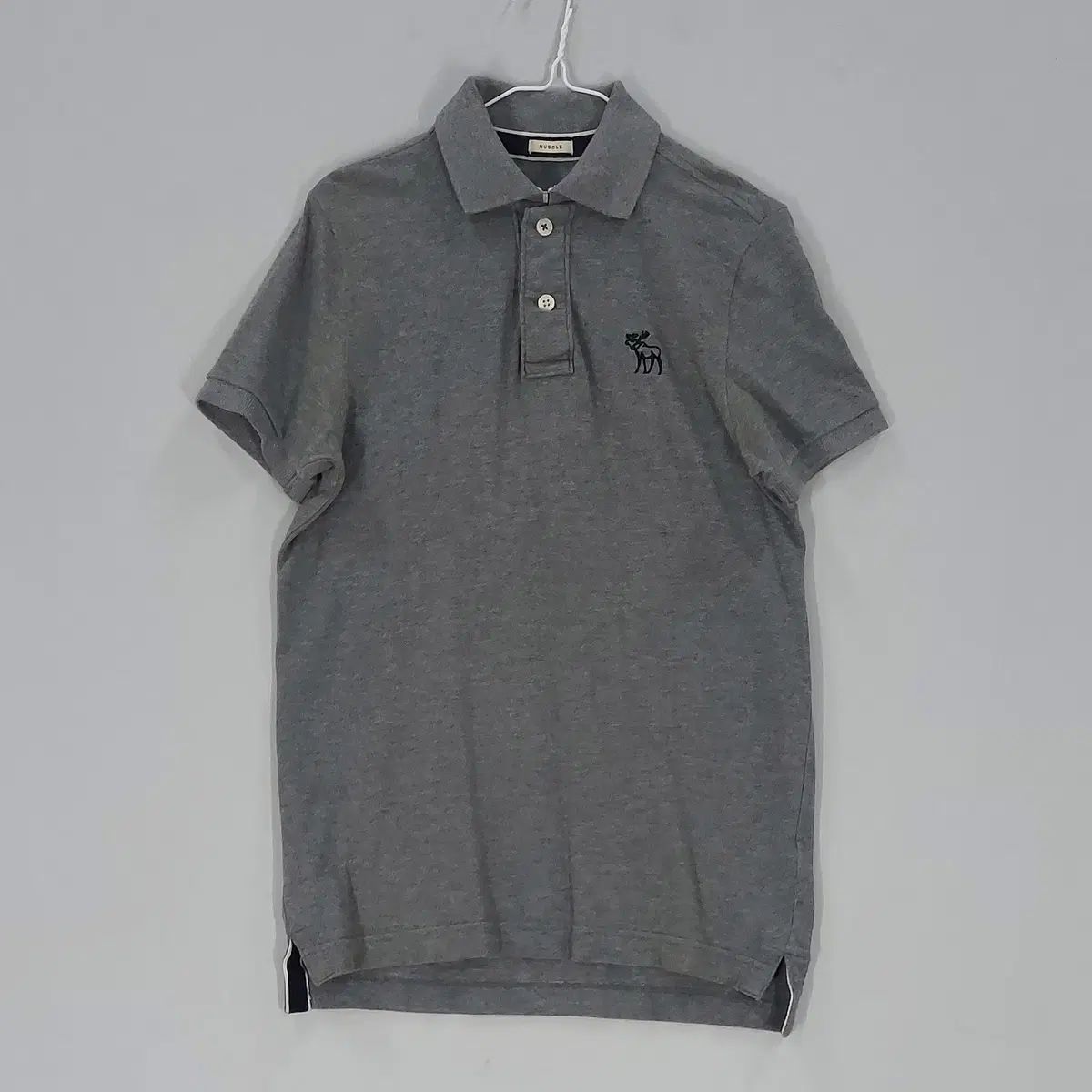 アバクロンビー メンズ95 半袖ポロシャツ 春 夏 グレー 00363
