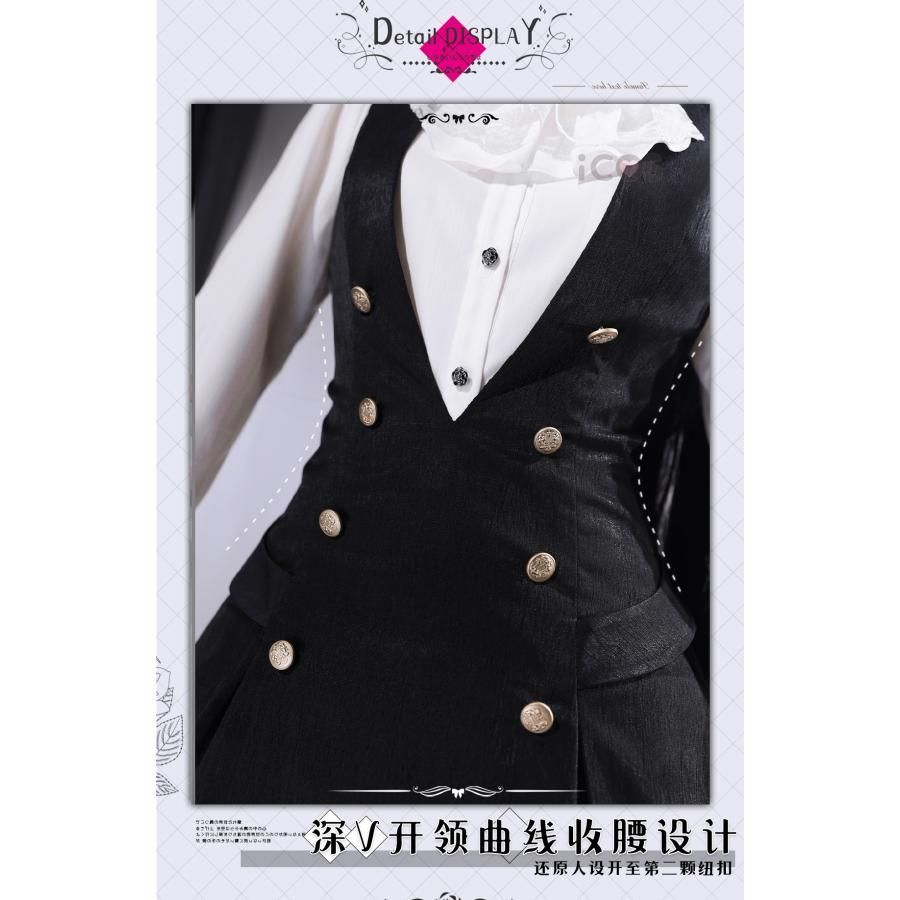  ICOS 妖狐 僕SS 白鬼院凜々蝶 コスプレ衣装 制服 女子校生 職人製作 その他 キャラクター衣装