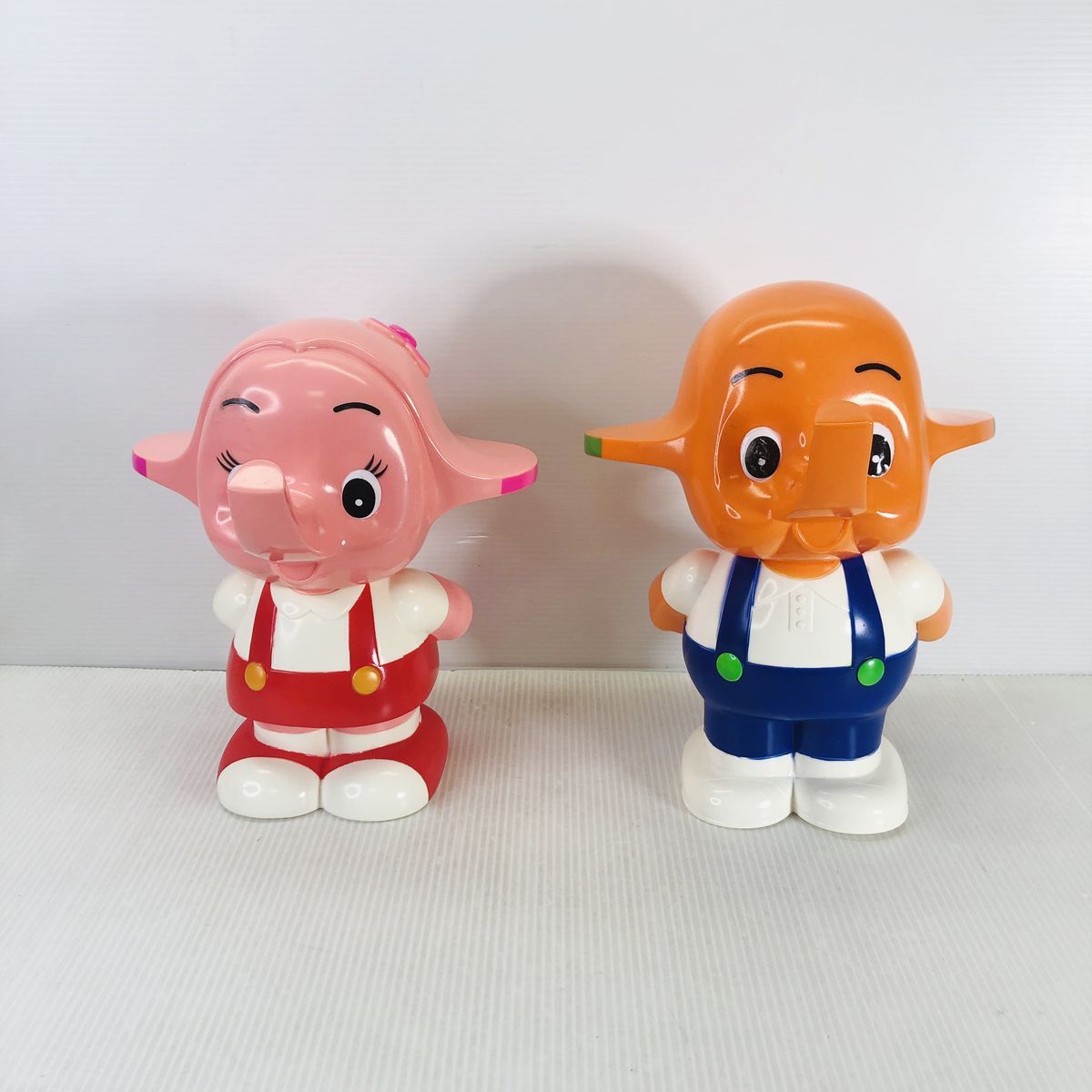 佐藤製薬 サトちゃん サトコちゃん 貯金箱 ビッグサイズ ソフビ